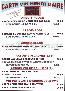 menus du restaurant : La Regina page 35