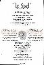 menus du restaurant : LE SUD page 04