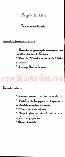 menus du restaurant : LE GOUT DES HOTES page 05